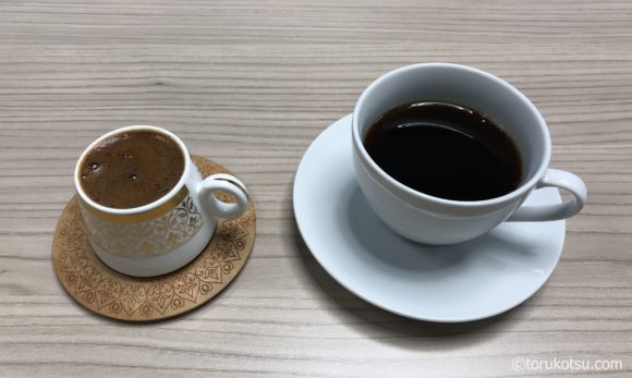 トルココーヒーとフィルターコーヒーの違い
