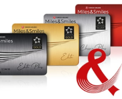 ターキッシュエアラインのマイレージプログラム【Miles&Smiles】カード