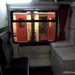 イスタンブールから夜行列車でソフィアへ【二等寝台列車(2人用)の室内】